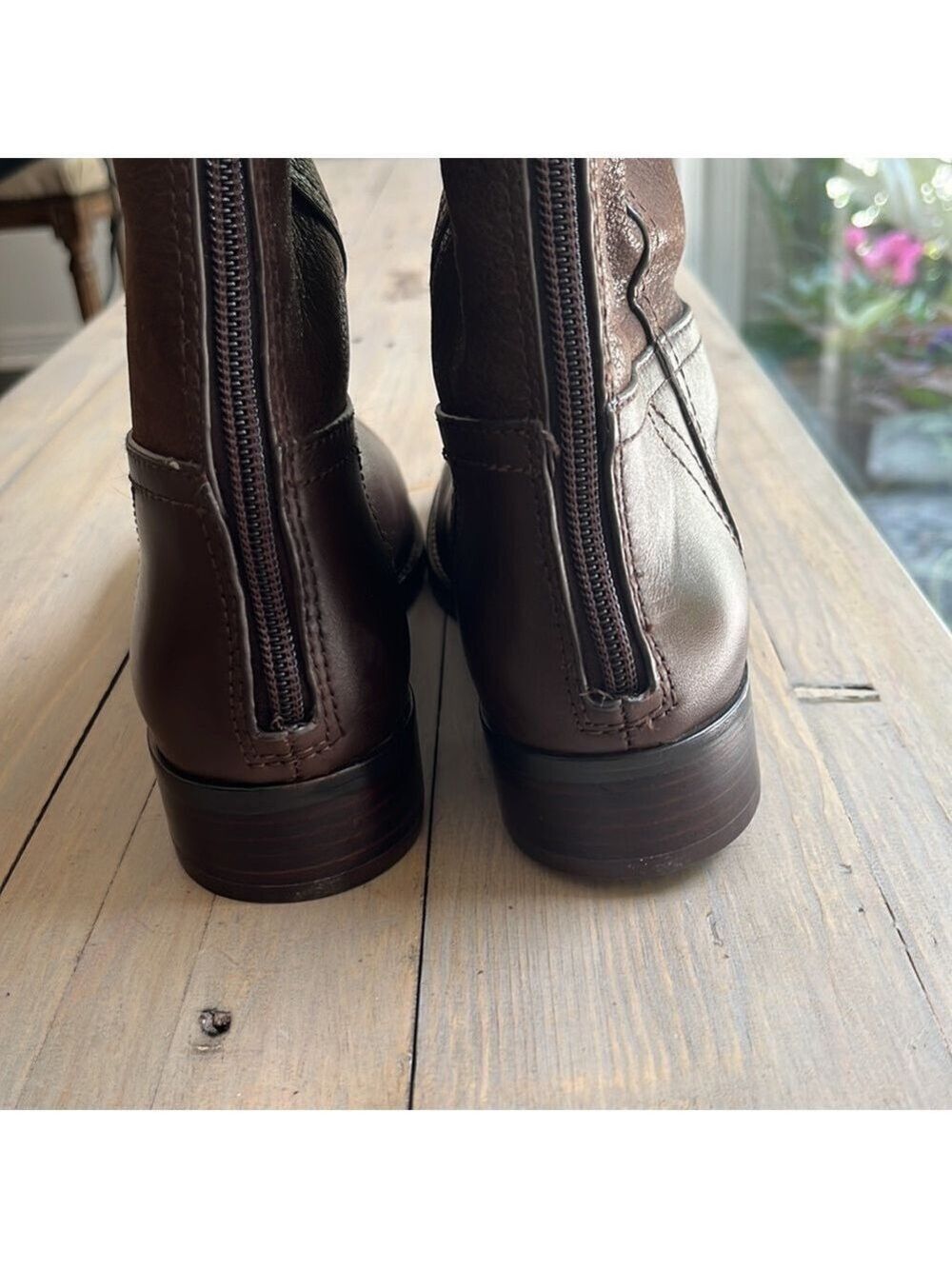 Tory Burch ‘Simone’ Over The Knee Riding Boot in Vintage Buffalo Size 5.5 - Picture 10 of 12